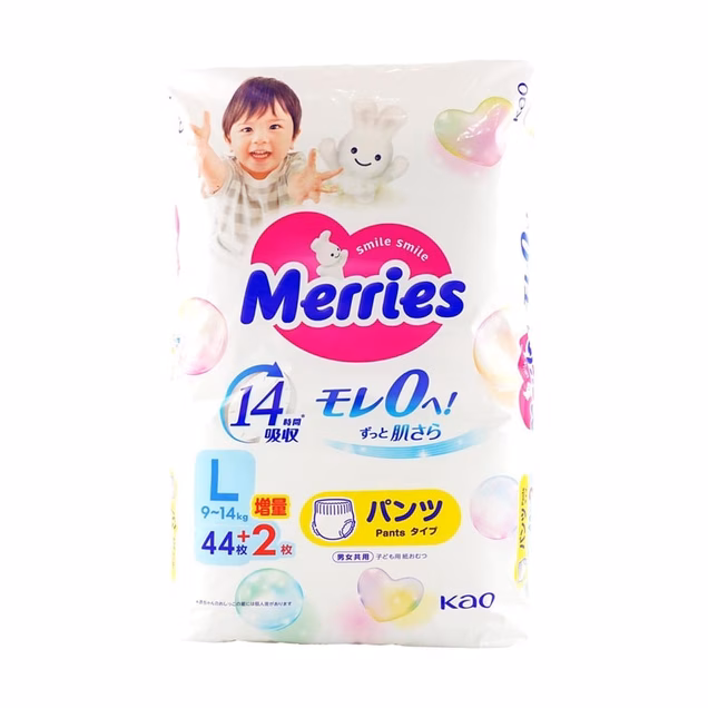 Merries pelene/gaćice L - 46kom (9-14kom)